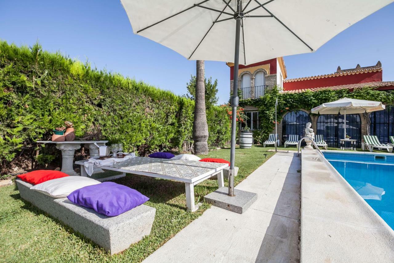 Casa De Campo Con Piscina En Sevilla En Los Palacios Y Villafranca Extérieur photo